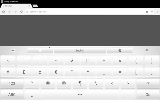 GO Keyboard White Theme android App screenshot 9