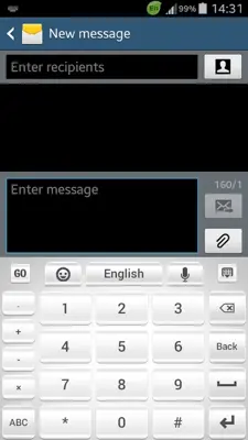 GO Keyboard White Theme android App screenshot 14