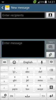 GO Keyboard White Theme android App screenshot 15