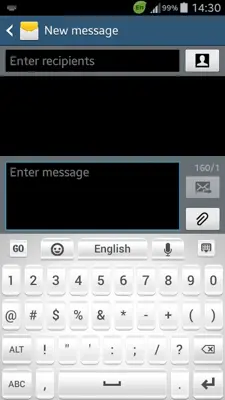 GO Keyboard White Theme android App screenshot 16