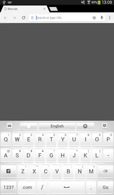 GO Keyboard White Theme android App screenshot 4